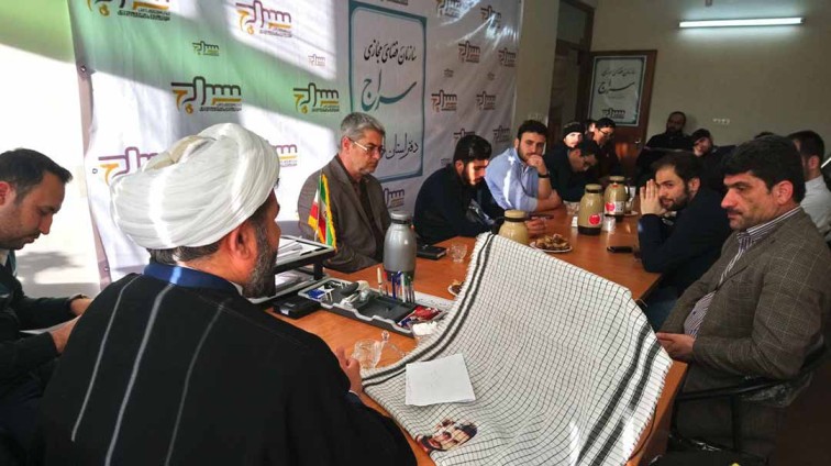 با حضور مسئولین مراکز دفتر استانی اردبیل،