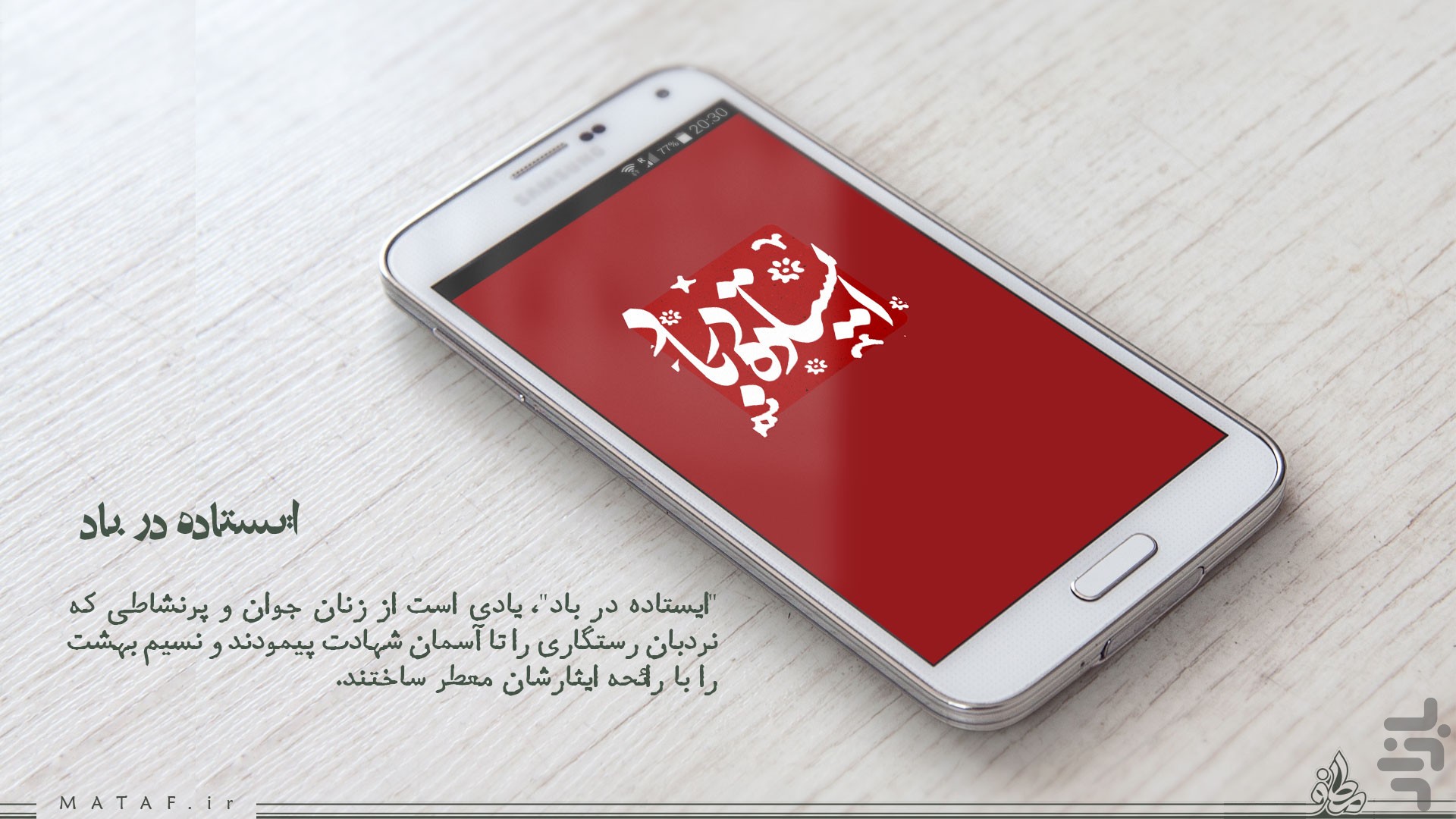 ایستاده در باد